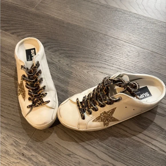 Golden Goose
Superstar Sabot Glitter Slide Sneakers - Picture 1 of 8